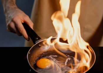 Erros comuns que fazem a comida queimar