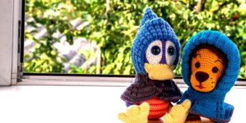 Esse amigurumi encanta com toque artesanal e versatilidade