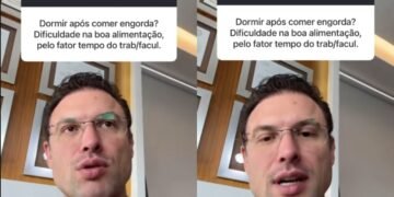 Dr. Paulo Muzy, Médico: “comer e dormir não tem problema nenhum”