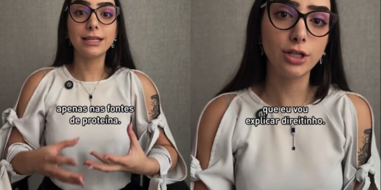 Reprodução (TikTok: @isabellalacerda_nutri)