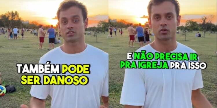 Reprodução (TikTok: @rafaelgrattap)