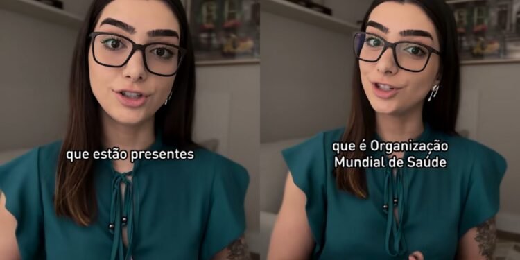 Reprodução (TikTok: @isabellalacerda_nutri)