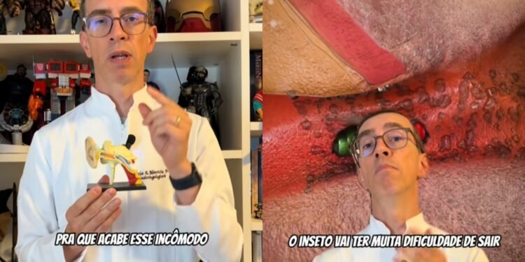 Reprodução (TikTok: @drcarlos.otorrino)