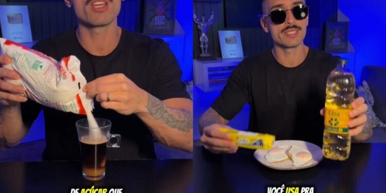 Reprodução (TikTok: @matheusdavilanutri)