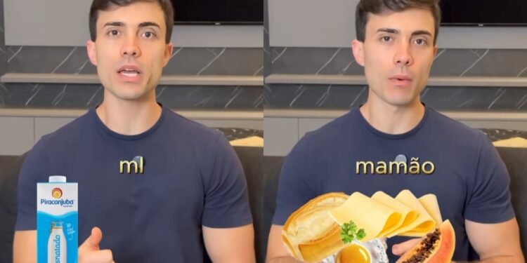 Reprodução (TikTok: @nutrijoao)