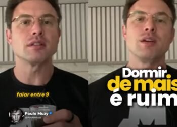 Dr. Paulo Muzy, médico do esporte, “é assim que se dorme corretamente”