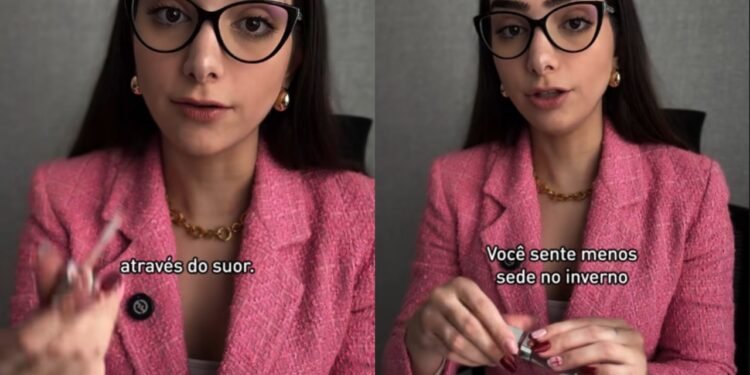 Reprodução (TikTok: @isabellalacerda_nutri)