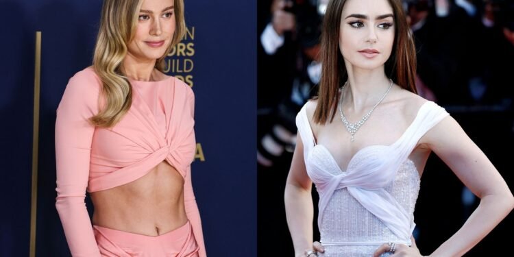 Brie Larson e Lily Collins -  Créditos: depositphotos.com / Image Press Agency  Créditos: depositphotos.com / arp