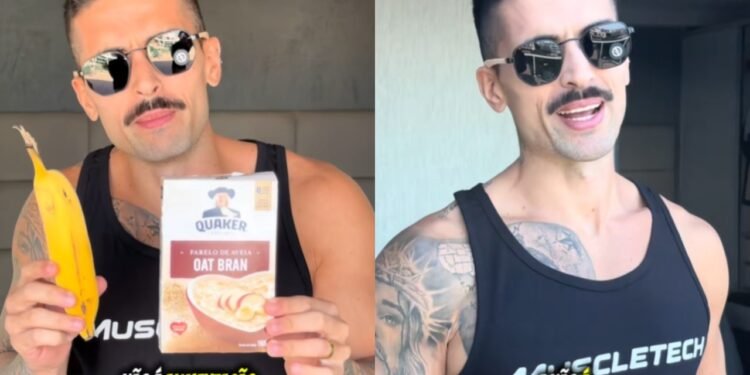 Reprodução (TikTok: @matheusdavilanutri)