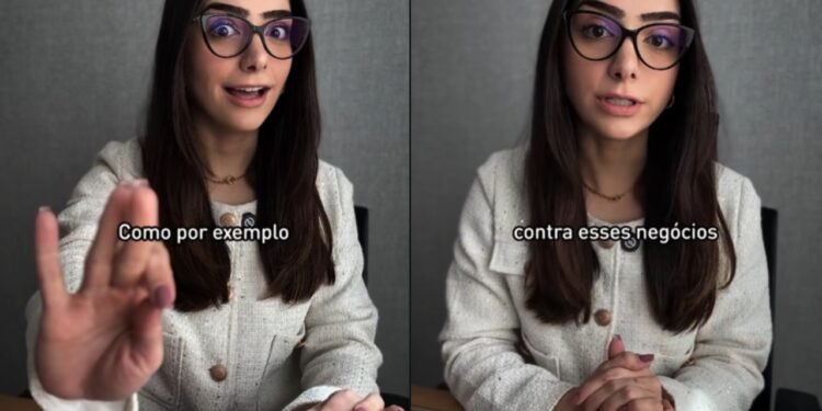 Reprodução (TikTok: @isabellalacerda_nutri)