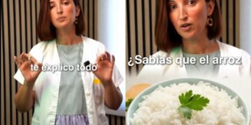 María Muñoz, especialista em sistema digestivo: “Arroz congelado e reaquecido pode ajudar a reduzir calorias.”