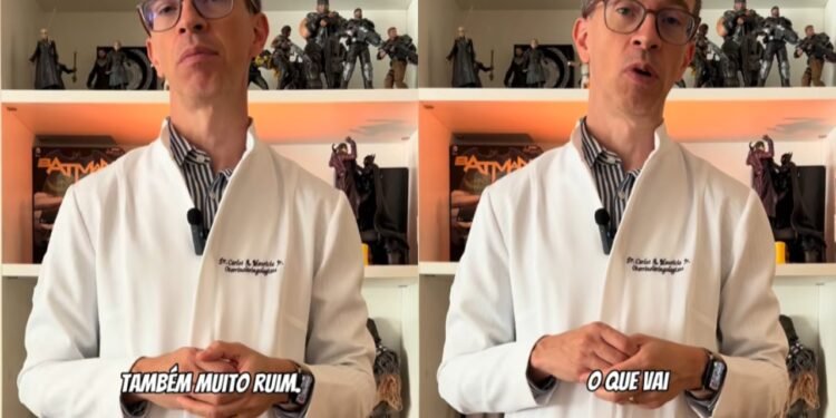 Reprodução (TikTok: @drcarlos.otorrino)