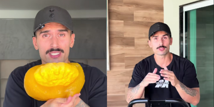 Reduzindo 500 kcal diárias, é possível eliminar cerca de 2 kg de gordura em um mês - Reprodução (TikTok: matheusdavilanutri)