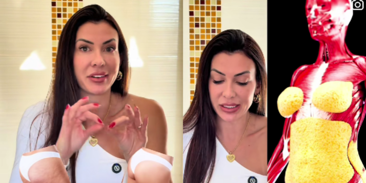 Reduzir o consumo de açúcar ajuda a combater a inflamação sistêmica - Reprodução (Tiktok: edinaserafini_nutri)