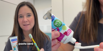 Almudena Herraiz, ortodontista: “Esta é a quantidade de pasta de dente recomendada para sua idade”