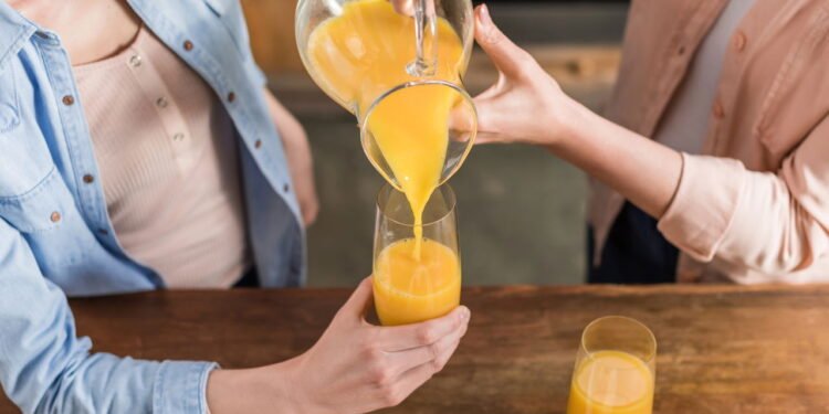 Suco de laranja natural