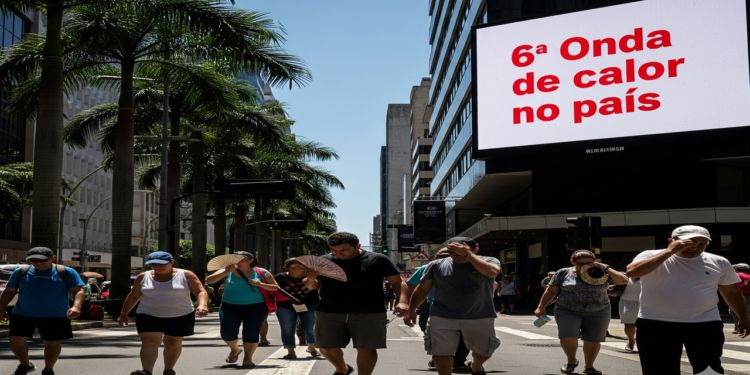 Onda de calor chega ao país