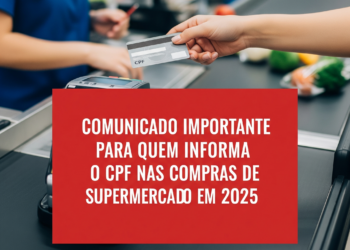 Comunicado importante para quem informa o CPF nas compras de supermercado em 2025