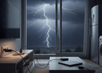 3 eletrodomésticos que você precisa desligar em tempestades com raios para sua segurança