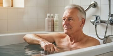 Quantos banhos por semana são ideias após os 60 anos ?