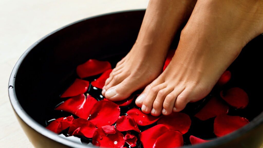 A receita mais eficaz de escalda-pés para aliviar o estresse