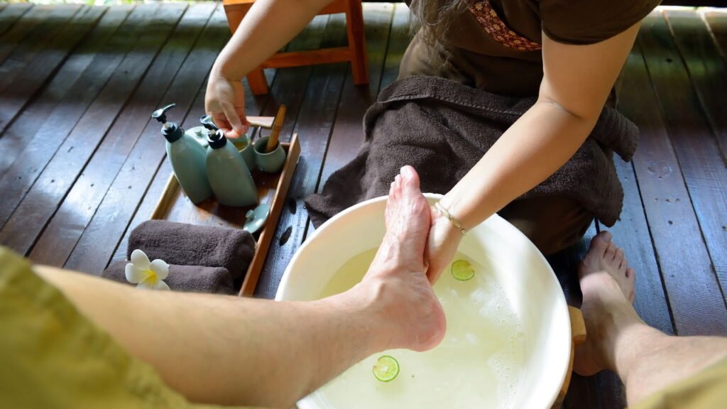 A receita mais eficaz de escalda-pés para aliviar o estresse