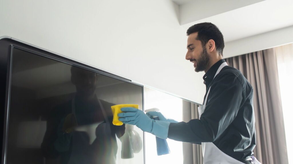 5 passos fáceis para limpar a tela da sua TV e deixar como nova