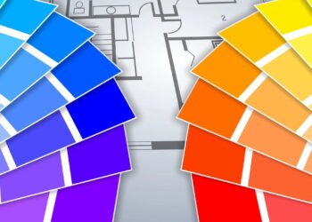 Paletas de cores ideais para produtividade e criatividade no trabalho