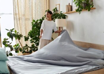 Com que frequência devemos trocar a roupa de cama?