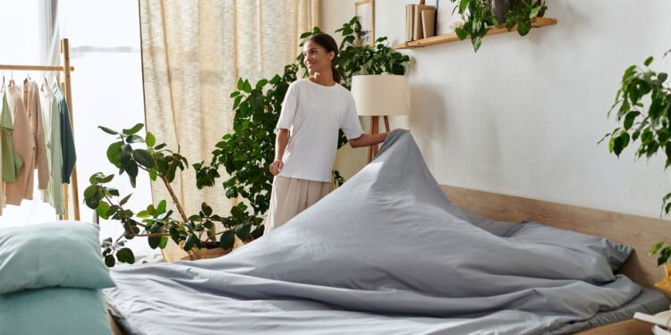 Com que frequência devemos trocar a roupa de cama?