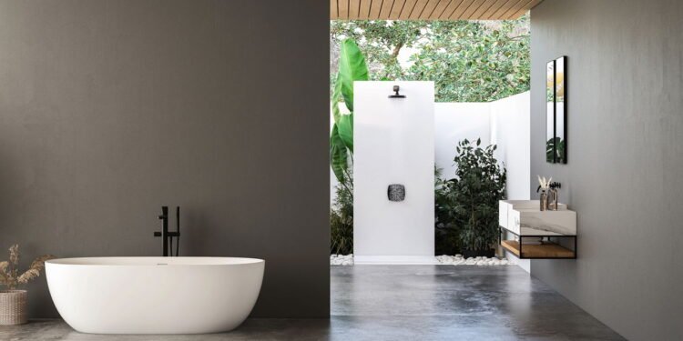 Adeus aos chuveiros, a tendência que previne o mofo nos banheiros