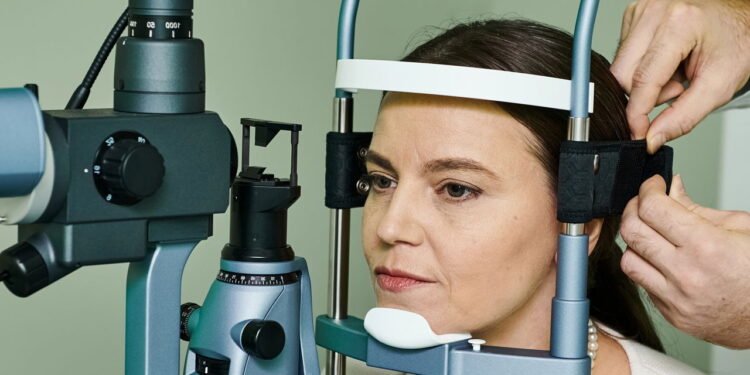 Exame de visão