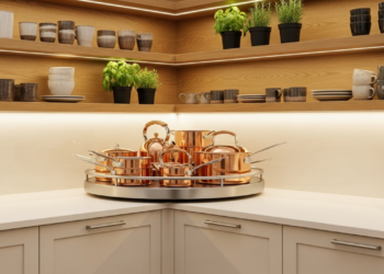 Como transformar os cantos da cozinha e ganhar mais espaço para organização