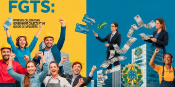 Trabalhadores em festa com governo cobrando FGTS de mais de 80 mil patrões