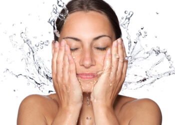 lavar o rosto corretamente