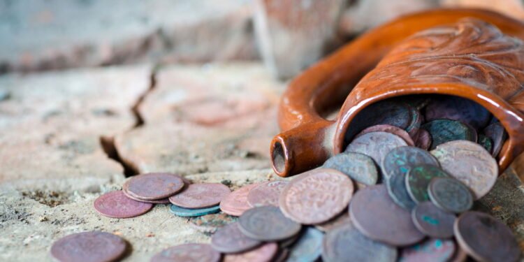 Moedas raras antigas