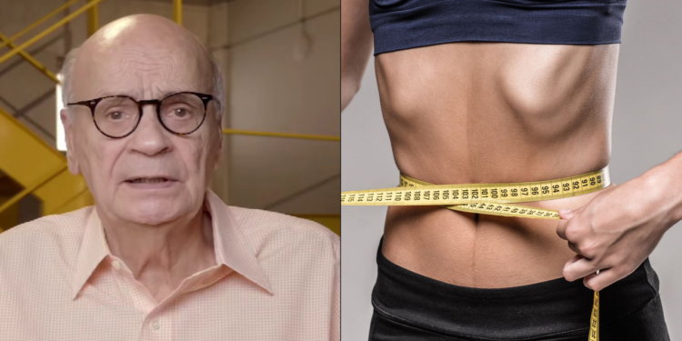Anorexia nervosa caracteriza-se pela restrição extrema da alimentação - Reprodução (Tiktok: portaldrauziovarella ) / Créditos: depositphotos.com / GeorgeRudy