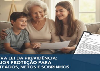 Nova lei sobre pensão permite maior alcance para enteados, netos e sobrinhos