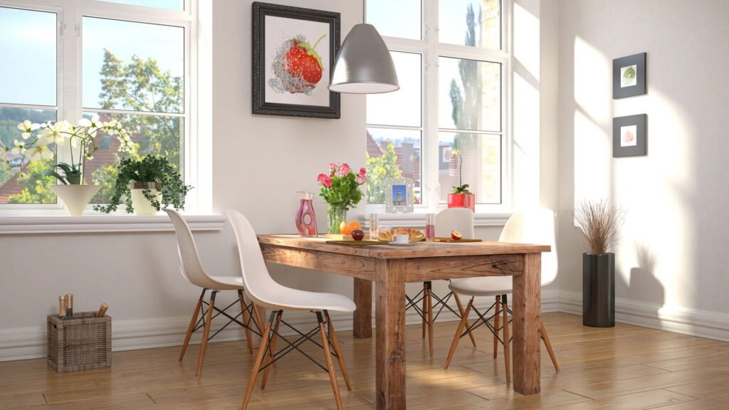 Cadeiras de jantar confortáveis que deixam sua sala mais elegante