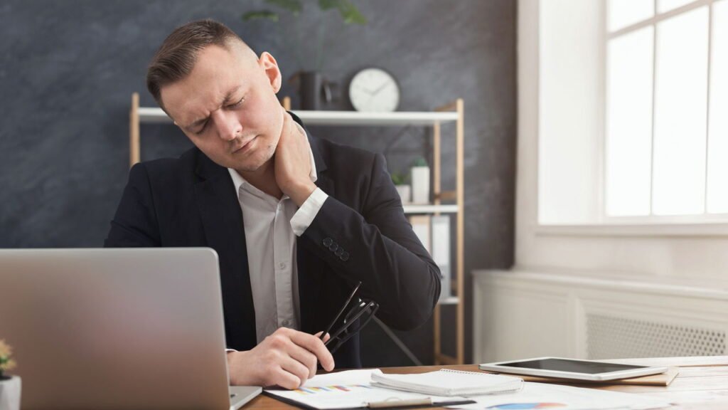 Fica muito tempo sentado