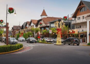 Essa cidade brasileira tem flores nas esquinas e ar de Europa no inverno