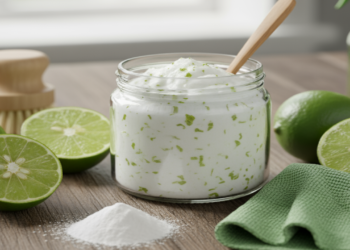 Saiba preparar essa mistura de casca de limão e bicarbonato para te ajudar na limpeza