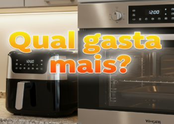 O que consome mais energia, forno ou airfryer? Um deles aumenta sua conta de luz em até 40%