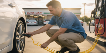 Serviço de calibragem nos postos