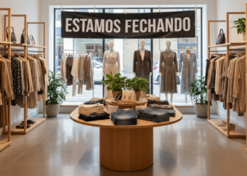 Esta famosa marca de roupas está fechando todas as suas lojas