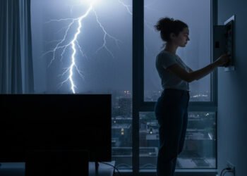 3 eletrodomésticos que você precisa desligar em tempestades com raios para sua segurança