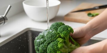 O truque para lavar brócolis e eliminar todos os vermes em 5 minutos