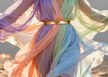 Vestidos fluidos voltam à moda e deixam o look mais sofisticado na primavera