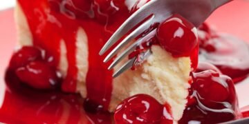 Cheesecake de Frutas Vermelhas sem precisar de forno, fácil e rápido