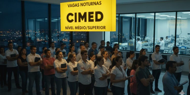 CIMED abre vagas noturnas em Minas Gerais com inscrições até novembro